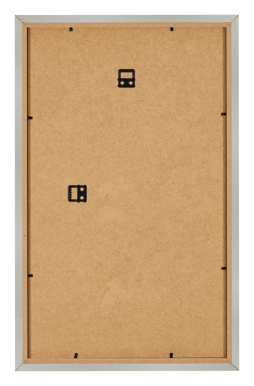 Marco de Fotos 33x48cm Plateado Mate MDF Bologna Trasera | Yourdecoration.es