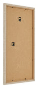 Marco de Fotos 33x48cm Roble Sonoma MDF Bologna Trasera Oblicuo | Yourdecoration.es