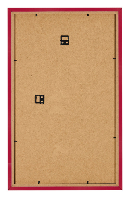 Marco de Fotos 33x48cm Rojo MDF Bologna Trasera | Yourdecoration.es