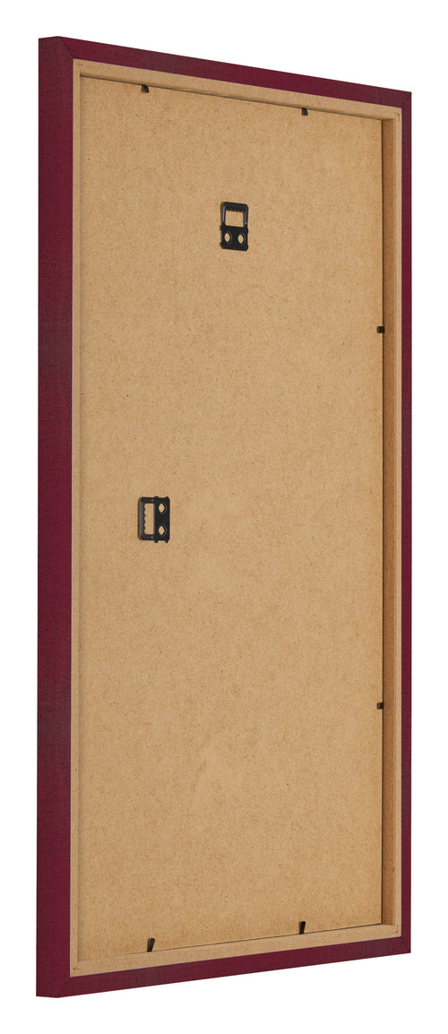 Marco de Fotos 33x48cm Vino Tinto Barrido MDF Bologna Trasera Oblicuo | Yourdecoration.es