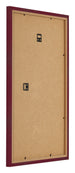 Marco de Fotos 33x48cm Vino Tinto Barrido MDF Bologna Trasera Oblicuo | Yourdecoration.es