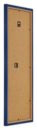 Marco de Fotos 33x98cm Azul Oscuro Barrido MDF Bologna Trasera Oblicuo | Yourdecoration.es