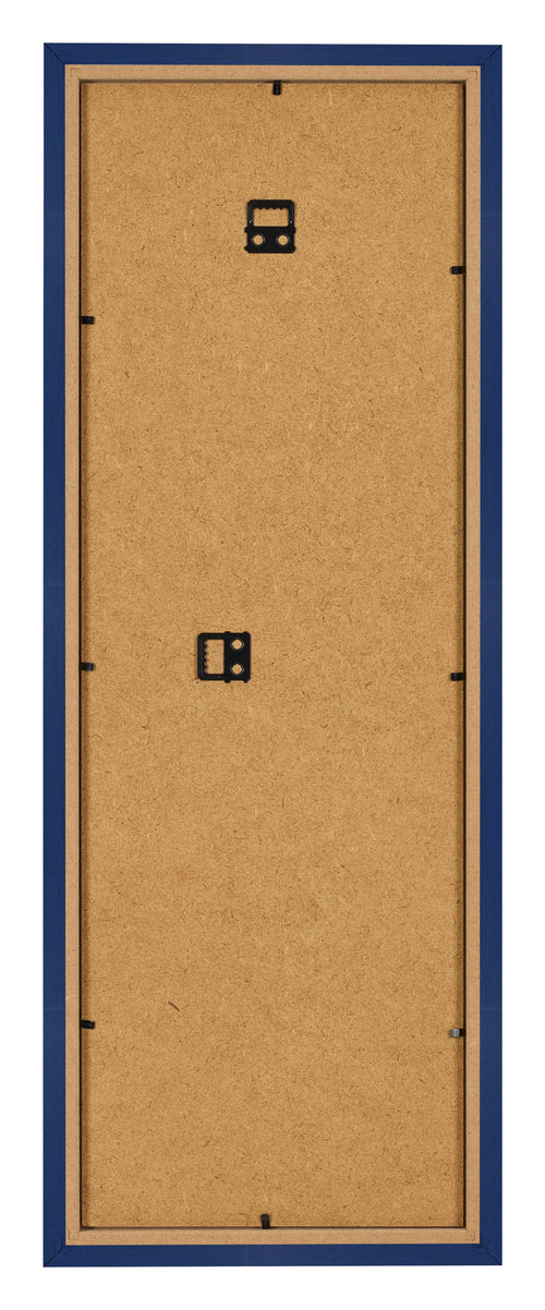 Marco de Fotos 33x98cm Azul Oscuro Barrido MDF Bologna Trasera | Yourdecoration.es