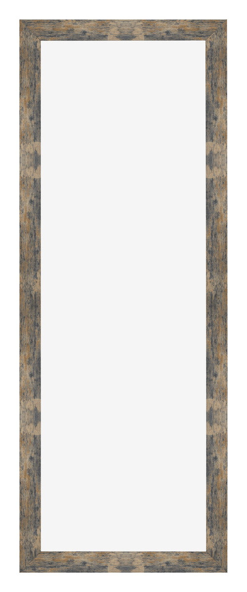 Marco de Fotos 33x98cm Azul Y Dorado Fusionado MDF Bologna Delantera | Yourdecoration.es