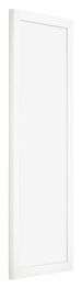 Marco de Fotos 33x98cm Blanco Brillante MDF Bologna Delantera Oblicuo | Yourdecoration.es