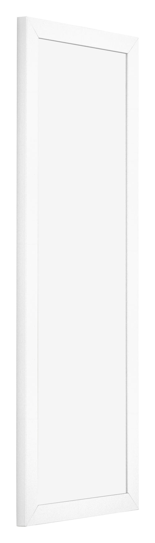 Marco de Fotos 33x98cm Blanco Mate MDF Bologna Delantera Oblicuo | Yourdecoration.es