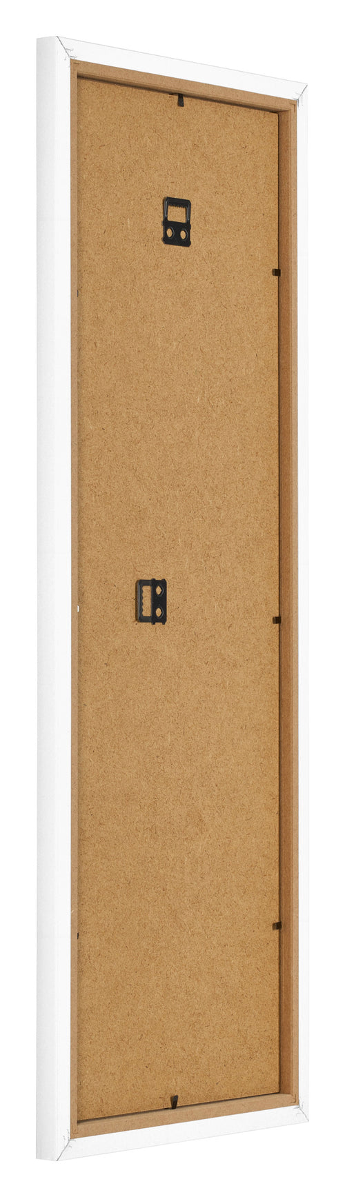 Marco de Fotos 33x98cm Blanco Mate MDF Bologna Trasera Oblicuo | Yourdecoration.es