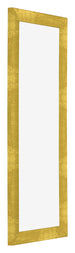 Marco de Fotos 33x98cm Dorado Vintage MDF Pisa Delantera Oblicuo | Yourdecoration.es