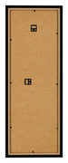 Marco de Fotos 33x98cm Negro Brillante MDF Bologna Trasera | Yourdecoration.es