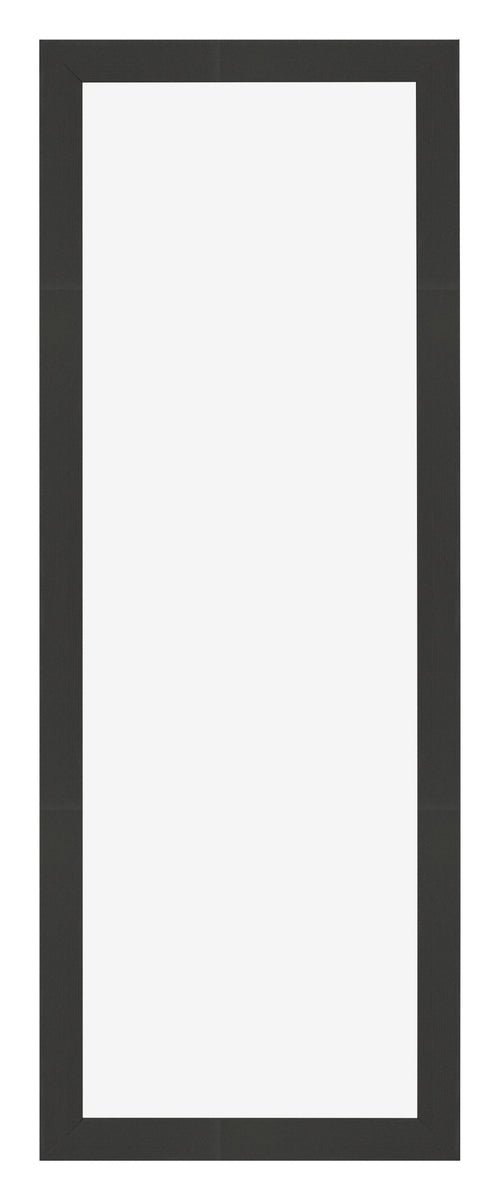 Marco de Fotos 33x98cm Negro Grano De Madera MDF Bologna Delantera | Yourdecoration.es