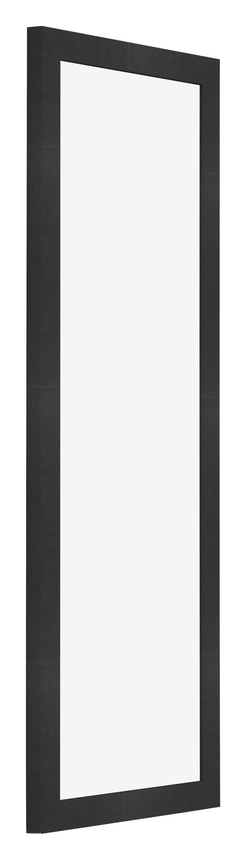 Marco de Fotos 33x98cm Negro Mate MDF Bologna Delantera Oblicuo | Yourdecoration.es