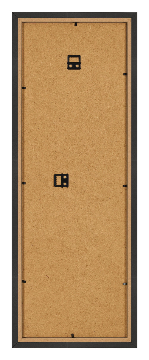 Marco de Fotos 33x98cm Negro Mate MDF Bologna Trasera | Yourdecoration.es