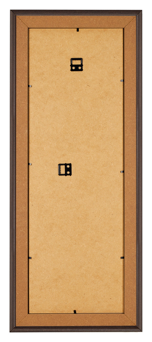 Marco de Fotos 33x98cm Roble Oscuro MDF Lazio Trasera | Yourdecoration.es
