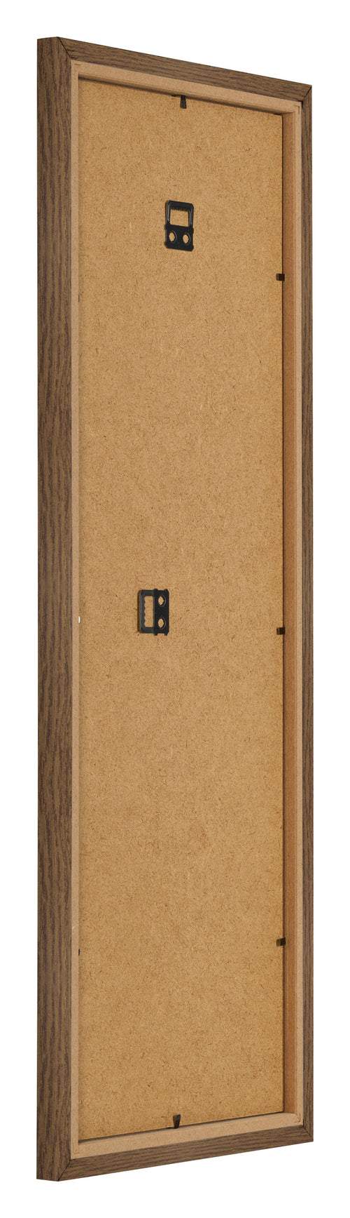 Marco de Fotos 33x98cm Roble Rustico MDF Bologna Trasera Oblicuo | Yourdecoration.es