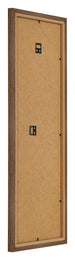 Marco de Fotos 33x98cm Roble Rustico MDF Bologna Trasera Oblicuo | Yourdecoration.es