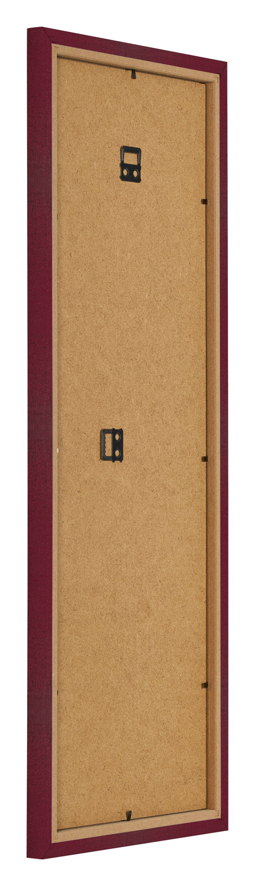 Marco de Fotos 33x98cm Vino Tinto Barrido MDF Bologna Trasera Oblicuo | Yourdecoration.es