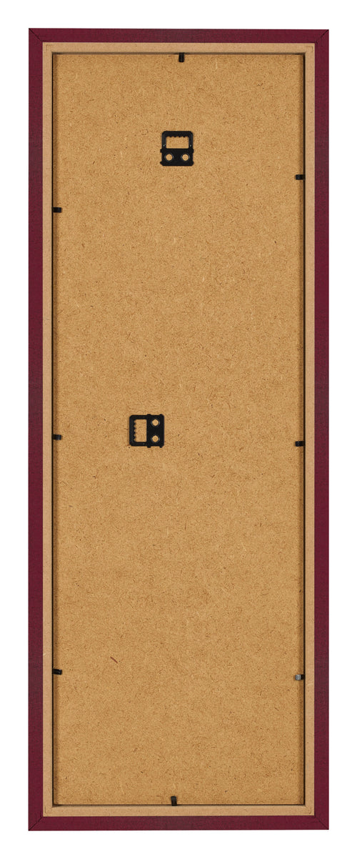 Marco de Fotos 33x98cm Vino Tinto Barrido MDF Bologna Trasera | Yourdecoration.es