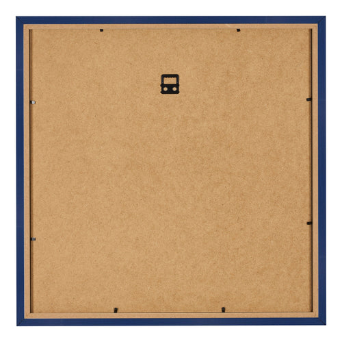 Marco de Fotos 35x35cm Azul Oscuro Barrido MDF Bologna Trasera | Yourdecoration.es