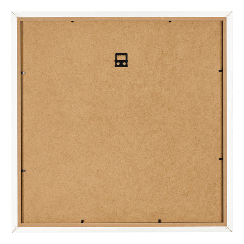 Marco de Fotos 35x35cm Blanco Brillante MDF Bologna Trasera | Yourdecoration.es