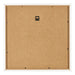 Marco de Fotos 35x35cm Blanco Brillante MDF Bologna Trasera | Yourdecoration.es