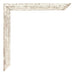 Marco de Fotos 35x35cm Blanco Vintage MDF Bologna Detalle Esquina | Yourdecoration.es