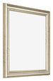 Marco de Fotos 35x35cm Brillo Metalico MDF Lazio Delantera Oblicuo | Yourdecoration.es
