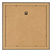 Marco de Fotos 35x35cm Negro Plateado Pulido MDF Pisa Trasera | Yourdecoration.es