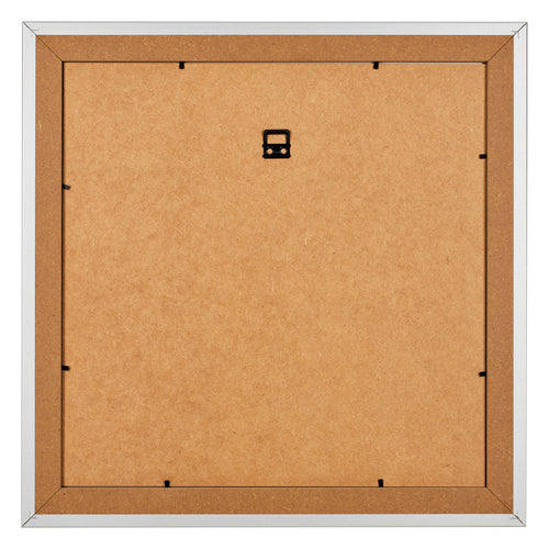 Marco de Fotos 35x35cm Plateado Mate MDF Lazio Trasera | Yourdecoration.es