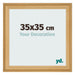 Marco de Fotos 35x35cm Venatura Di Pino MDF Lazio Delantera Tamano | Yourdecoration.es