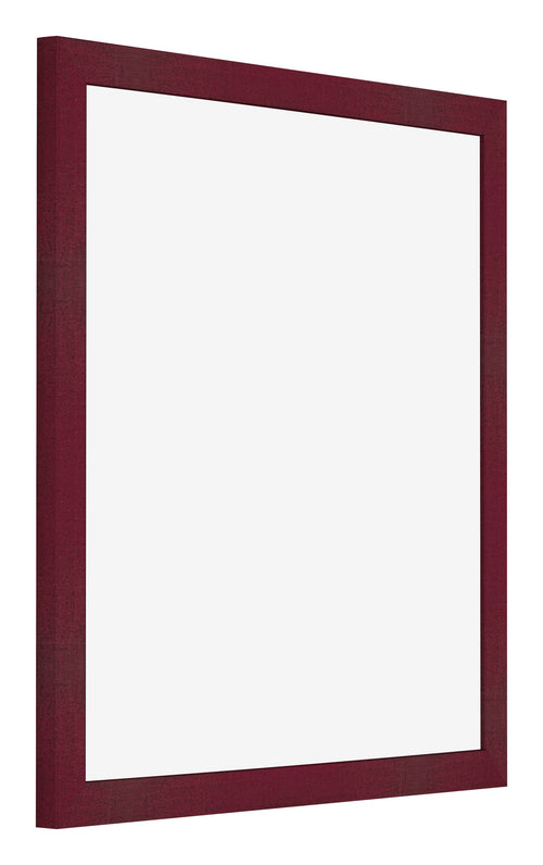 Marco de Fotos 35x35cm Vino Tinto Barrido MDF Bologna Delantera Oblicuo | Yourdecoration.es