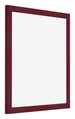 Marco de Fotos 35x35cm Vino Tinto Barrido MDF Bologna Delantera Oblicuo | Yourdecoration.es