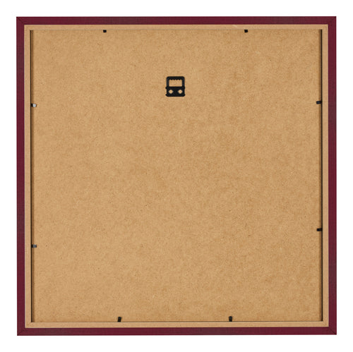Marco de Fotos 35x35cm Vino Tinto Barrido MDF Bologna Trasera | Yourdecoration.es
