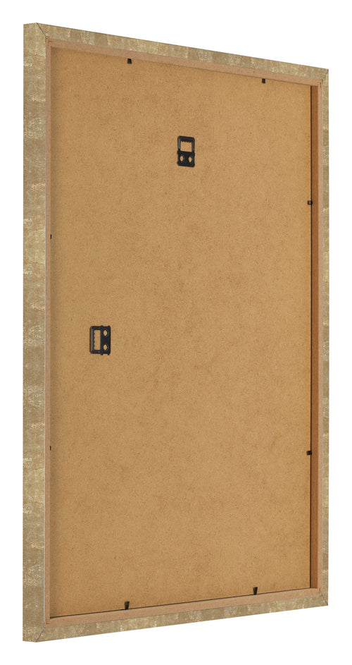 Marco de Fotos 35x45cm Dorado Antiguo MDF Bologna Trasera Oblicuo | Yourdecoration.es