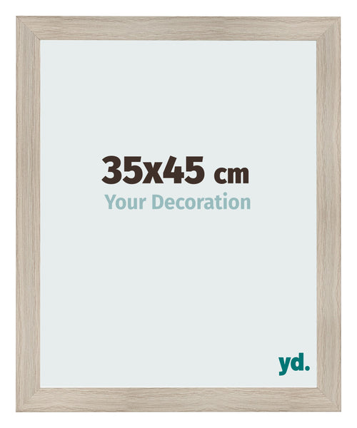 Marco de Fotos 35x45cm Roble Rustico MDF Pisa Delantera Tamano | Yourdecoration.es