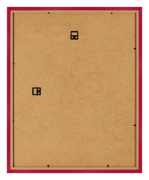 Marco de Fotos 35x45cm Rojo MDF Bologna Trasera | Yourdecoration.es