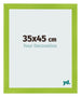 Marco de Fotos 35x45cm Verde MDF Pisa Delantera Tamano | Yourdecoration.es