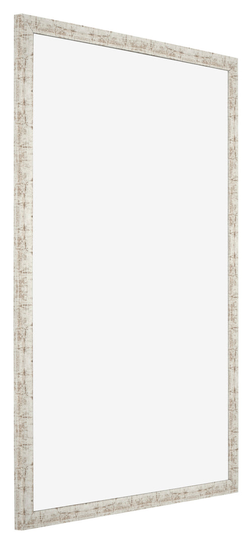Marco de Fotos 35x50cm Blanco Vintage MDF Bologna Delantera Oblicuo | Yourdecoration.es