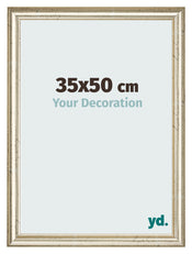 Marco de Fotos 35x50cm Brillo Metalico MDF Lazio Delantera Tamano | Yourdecoration.es
