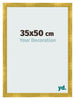 Marco de Fotos 35x50cm Dorado Vintage MDF Pisa Delantera Tamano | Yourdecoration.es