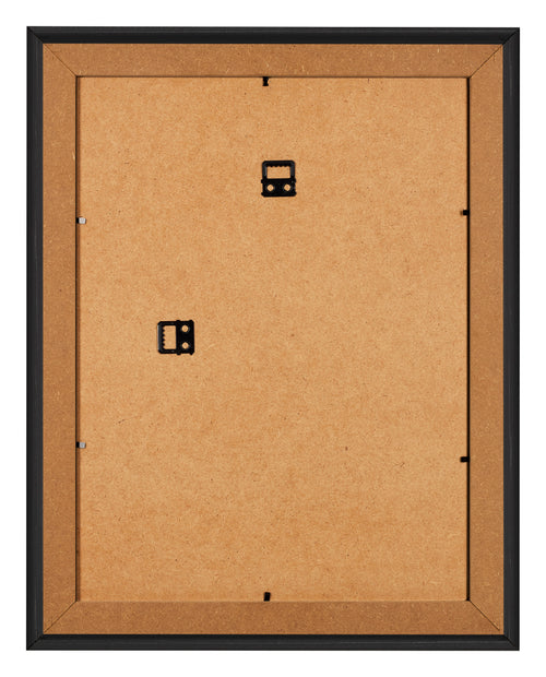 Marco de Fotos 36x48cm Negro Grano De Madera MDF Lazio Trasera | Yourdecoration.es