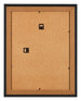 Marco de Fotos 36x48cm Negro Grano De Madera MDF Lazio Trasera | Yourdecoration.es