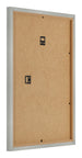 Marco de Fotos 36x48cm Plateado Mate MDF Bologna Trasera Oblicuo | Yourdecoration.es