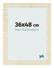 Marco de Fotos 36x48cm Roble Sonoma MDF Pisa Delantera Tamano | Yourdecoration.es