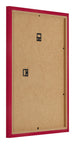 Marco de Fotos 36x48cm Rojo MDF Bologna Trasera Oblicuo | Yourdecoration.es