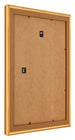 Marco de Fotos 36x49cm Dorado Matte MDF Lazio Trasera Oblicuo | Yourdecoration.es