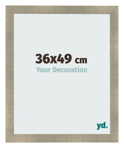 Marco de Fotos 36x49cm Dorado Vintage MDF Pisa Delantera Tamano | Yourdecoration.es