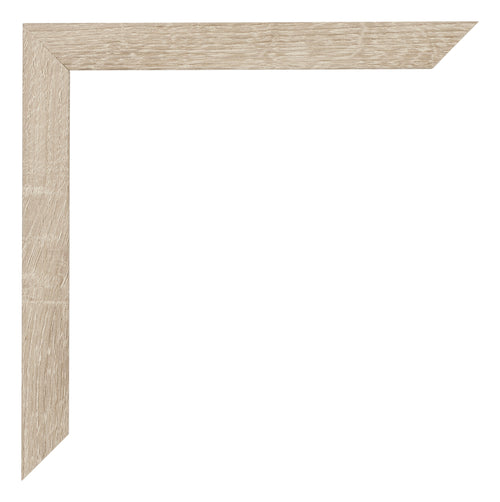 Marco de Fotos 36x49cm Roble Sonoma MDF Bologna Detalle Esquina | Yourdecoration.es