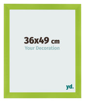 Marco de Fotos 36x49cm Verde MDF Pisa Delantera Tamano | Yourdecoration.es