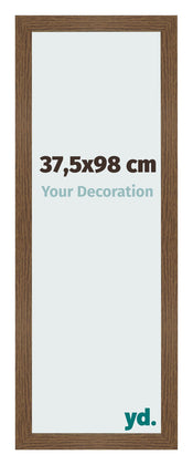 Marco de Fotos 37 5x98 cm Roble Rustico MDF Bologna Delantera Tamano | Yourdecoration.es