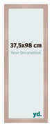Marco de Fotos 37 5x98 cm Rosa Viejo MDF Bologna Delantera Tamano | Yourdecoration.es
